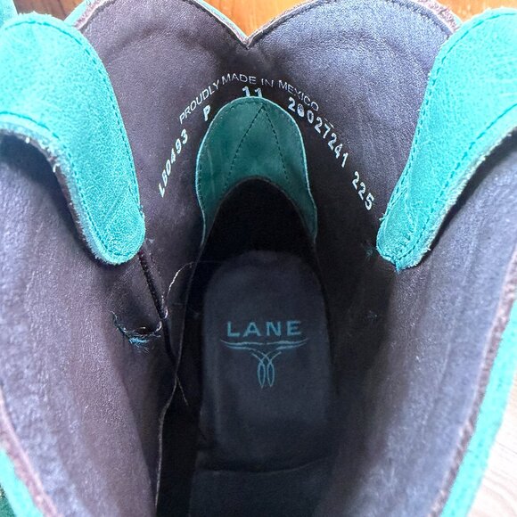 NWT Lane Boots Lexington Bootie (Taos Turquoise, Size 11) - Picture 6 of 8